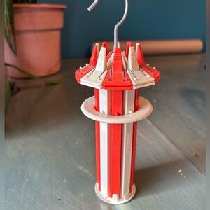 Olympia Hanging Clothing Dryer Vintage Orange & White